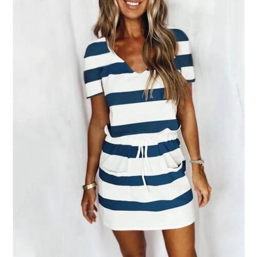 Летние платья в полоску Ipretty China At AliExpress