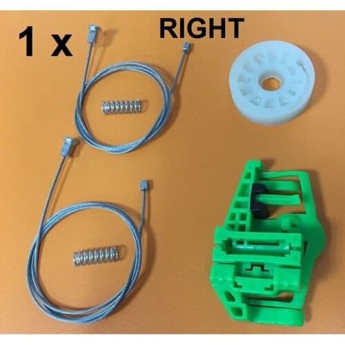 For BMW 1 Serice E87 Hatchback Window Regulator Repair Kit Rear Right 2003-2013