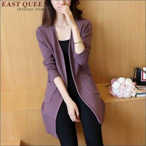 Jackets women winter 2018 knitted female coat ladies knitwear jacket outerwear cardigan winter autumn jacket for woman AA1417