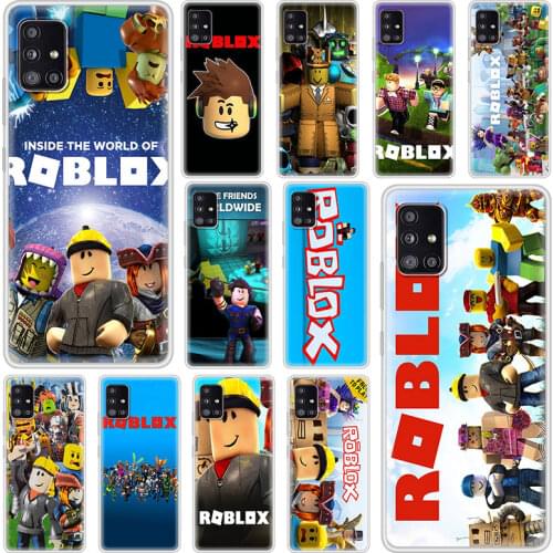 Matte Case For Samsung Galaxy A51 A71 A21s A31 M30s A12 A41 A02s A11 M31 A91 M51 Thin Cover Soft Phone Fundas Robloxes Coque Sac