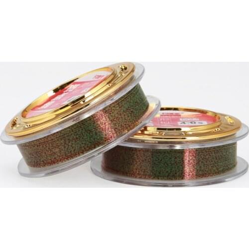 50m Invisible Fishing Line Braided 8 Strands Spoted Nylon Fishing String Sinking Fly Fishing Line