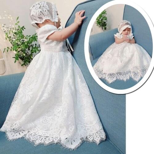 2020 new fashion childrens clothing Neonatal dress wedding dress