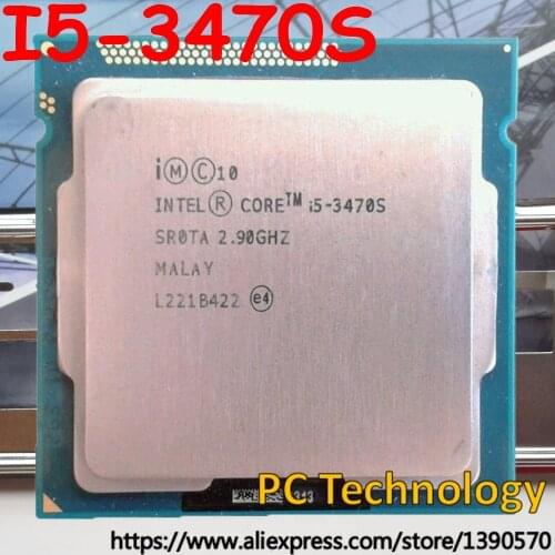Original Intel Core I5-3470S 2.90GHz CPU 6M LGA1155 65W I5 3470S desktop Quad-Core Free shipping ship out within 1 day