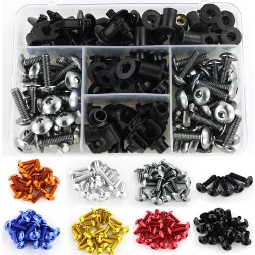 Fit For Honda Grom MSX125 NC700S NC750S NC700X NC750X GL1800 GOLDWING Complete Full Fairing Bolts Kit Screws Clips Speed Nut