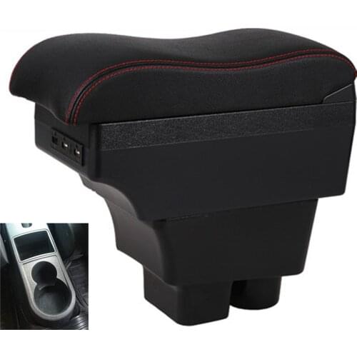 For Skoda Rapid Spaceb armrest box central Store content Storage box armresrt products USB interface