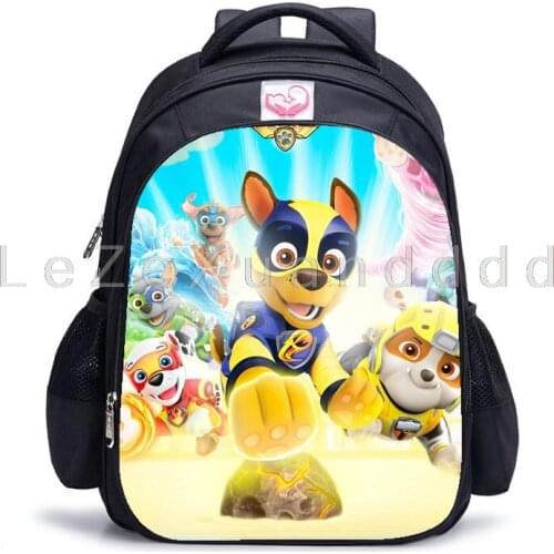 Cute Pattern Paw Patrol School Bags for Kindergarten Children kids School Backpack Girls Boys Childrens Backpacks