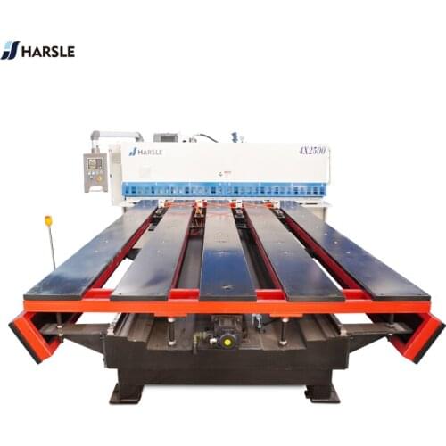 E200PS system hydraulic swing beam shearing machine