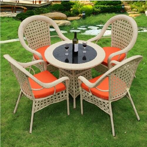2015 hot sales outdoor leisure PE rattan chair garden rattan chairs coffee table outdoor furniture cafechairs