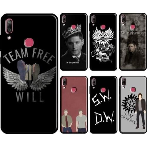 Supernatural SPN Dean And Sam Phone Case For Huawei Y9S Y7A Y5P Y6P 2020 Y5 2017 Y6 Y7 Prime 2018 2019 Nova 2 5T Coque