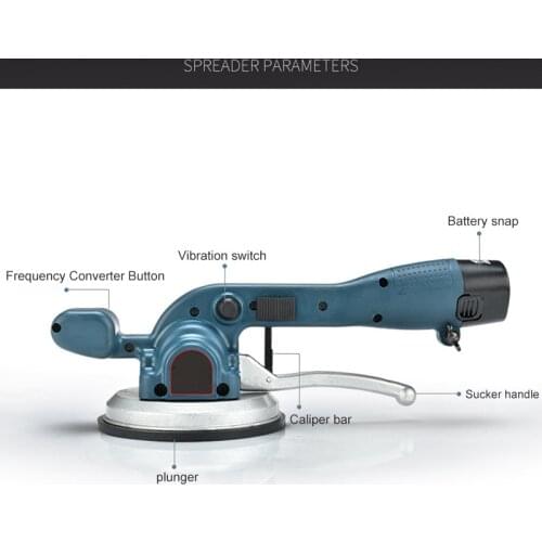 Tile Vibrator Electric Handheld Automatic Leveling Machine Tool for Floor Wall JA55