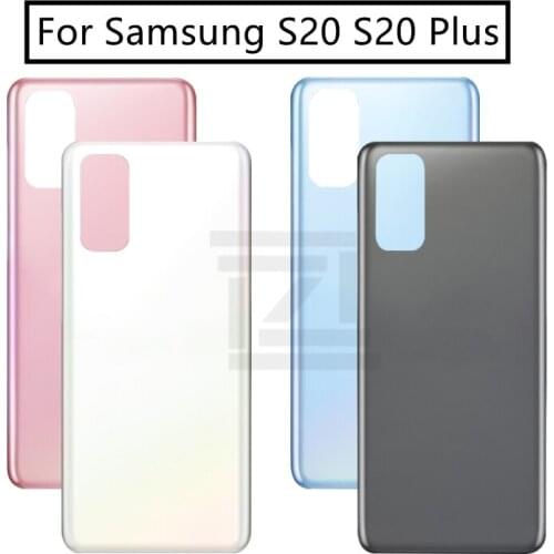 For Samsung Galaxy S20 S20 Plus Battery Back Cover Rear Door Housing Side Key For SAMSUNG S20 S20+ G980 G985 Battery Cover