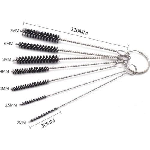 1Pcs Bottle Tube Nozzle Brushes Cleaning Brush Kitchen Cleaner For Glasses Keyboards Pipe Clean Hookah Smoking Tube Accessories