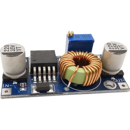1Pcs XL4005 DC-DC Step Down Adjustable Power Supply Module Max 5A 75W DC Step-down Module