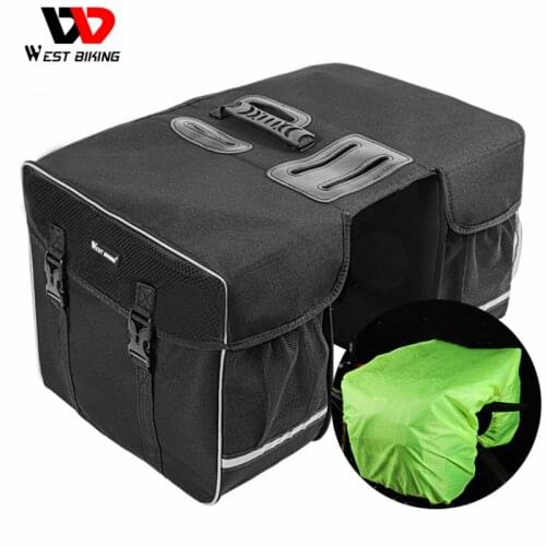 30L Bicycle Bags MTB Bike Rear Bag Rear Seat Trunk Bag Bicycle Pannier Luggage Carrier Cycling Bags