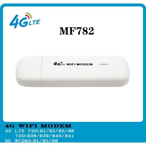 Unlocked 4G Modem ZTE MF782 OEM E8372 USB Modem 4G wifi router 4G USB Modem 4G Dongle PK huawei 4G Modem E837