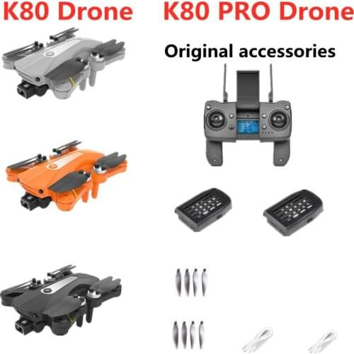 K80 PRO GPS Drone Original Accessories 7.4V 2200mAh Battery Propeller Blade Accessories For K80 PRO Quadcopter Drone