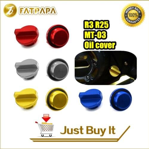 Free Shipping New Motorcycle Modification Accessories CNC Oil Cover Fit For yamaha Yzf R3 R25 2014-2016 14 15 16 Special