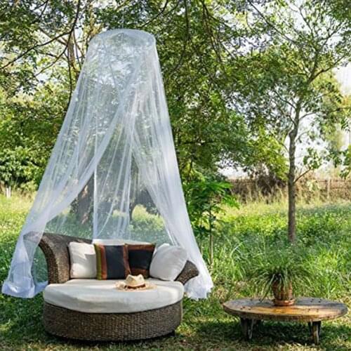Elegant Dome Mosquito Net Polyester Easy Installation Hanging Bed Canopy Foldable Home Bedroom Baby Adults Hanging Decoration