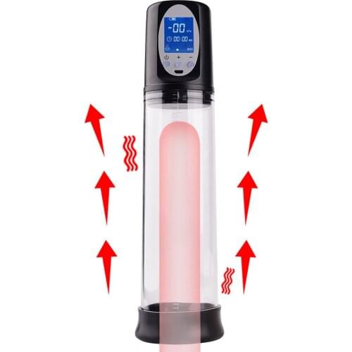 Electric Penis Pump USB Rechargeable Automatic Penis Enlargement Vacuum Pump Erection Penis Extender Male Enlarger Sex Toy