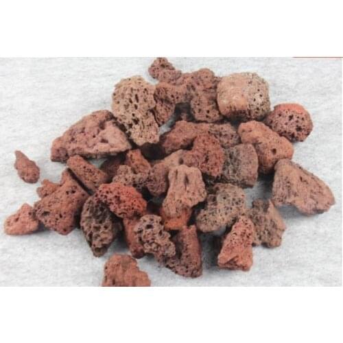 300g Natural Red Lava Rock, Vocalno Stone, for Aquariums, Decorations for bucephalandra plants