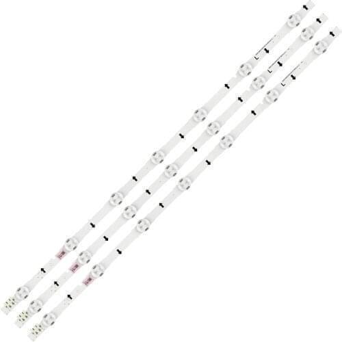 New Kit)3pcs 7LEDs 650mm LED backlight strip for samsung 32inch TV 2014SVS32HD D4GE-320DC0-R3 BN96-35208A 30448A 30446A 30445A
