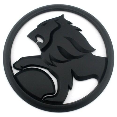 Plastic Black Edition SS SSV SV6 VE VF Car Logo Emblem 95mm Lion Badge