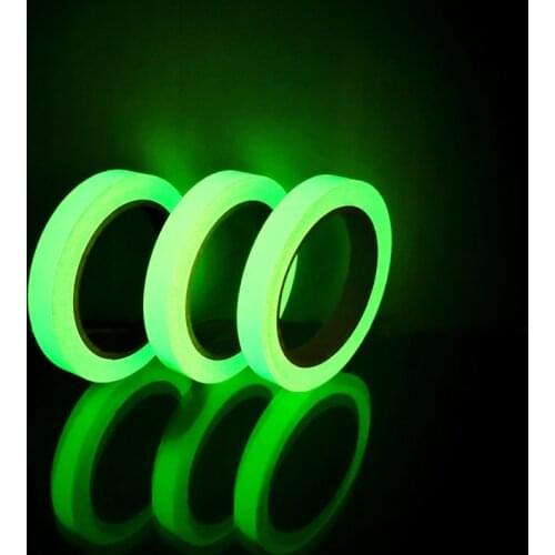1M Luminous Fluorescent Night Self-adhesive Glow Stick In The Dark Tape Safety Security Home Party Decoration Warning Tape