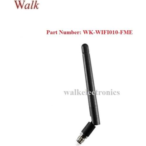 FME female foldable 2.4GHz wifi stubby Antenna swivel zigbee rubber antenna