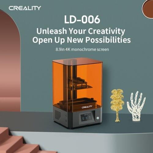 Creality LD-006 4.3 Inch Touchscreen LCD 3D Printer UV Photocuring 192x120x250mm Printing Size 4K Monochrome Built-in Air Filter