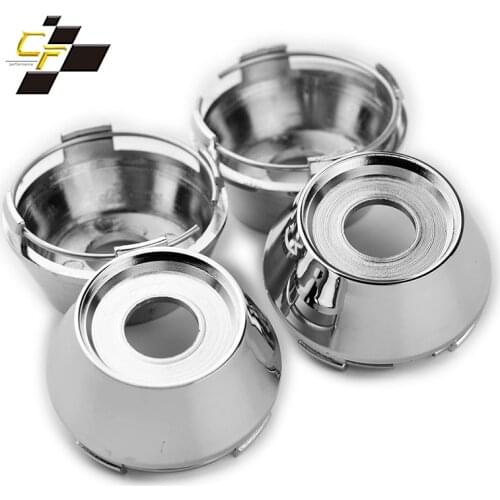 4pcs 64mm 61mm Auto Universal Chrome Silver Hupcaps No-LOGO Car Wheel Center Cover For Rims For Alloy Wheels Hub Caps