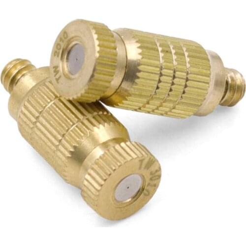 5 Pcs 0.1-0.5mm Anti Drip Misting Nozzle Cross Atomizing Nozzle Fog WATER SPRAY To Greenhouse Drip Irrigation Garden Home Cocina