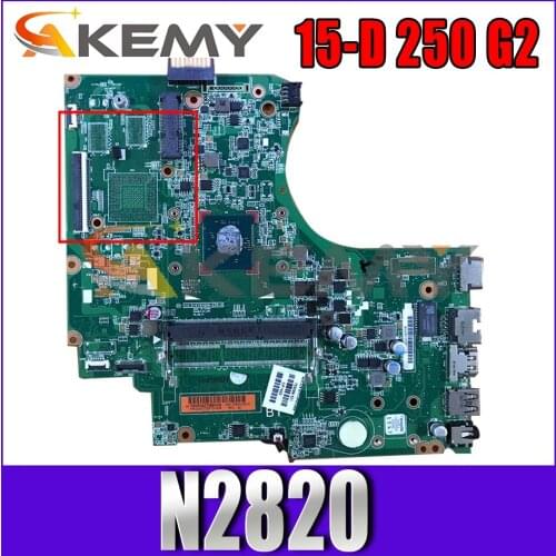 753100-001 753100-501 For HP TPN-F112 15-D 250 G2 Celeron N2820 Notebook Mainboard 010194Q00-491-G SR1SG DDR3 Laptop Motherboard