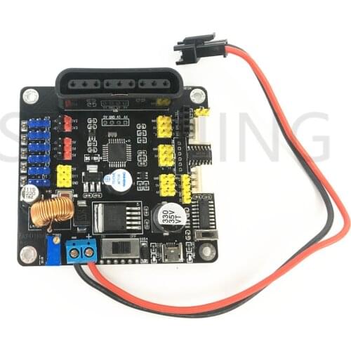 Arduino uno shield for 6 dof robot arm microcontroller ps2 with code