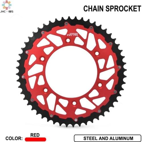 Motorcycle CNC Aluminum 47T 48T 50T Chain Sprocket For HUSQVARNA TC TE TX FC FE FX FR FS 125 150 250 300 350 450 501