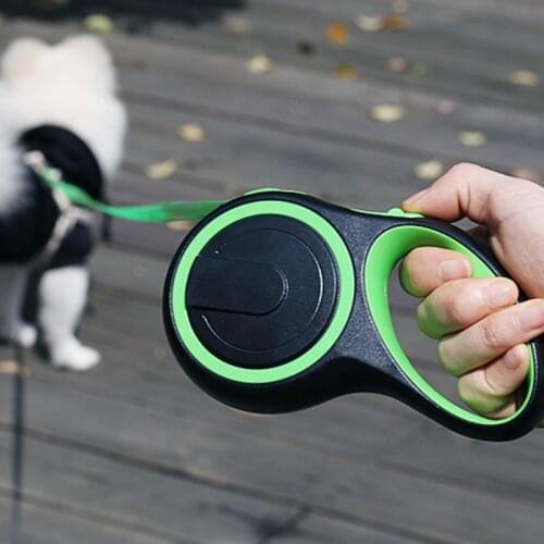 Long Strong Pet Leash For Large Dogs Durable Nylon Retractable Big Dog Walking Leash Leads Automatic Extending Dog Leash Rope