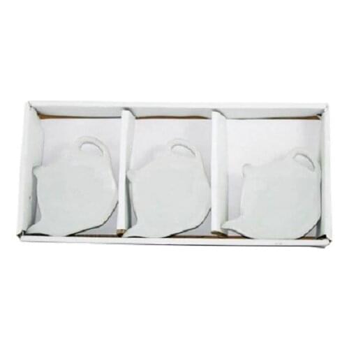 Porcelain Strainer Teapot Mat 3 PCs 20271S
