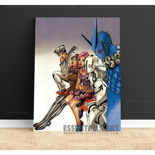 Jojo Part 8 Manga JoJolion Anime Covers Poster Canvas Wall Art Painting Decor Pictures Living Room Home Decoration Prints