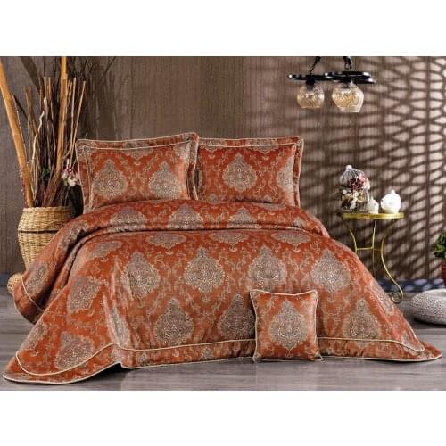 Fortress Double Bed Cover Set Cinnamon