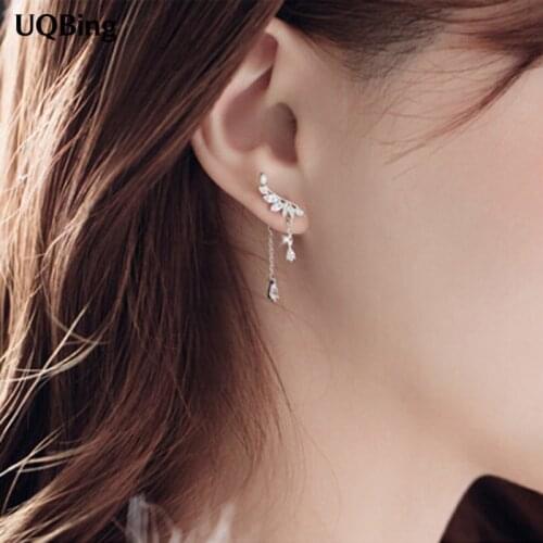 Fashion 925 Silver Stud Earrings Jewelry Pendientes Brincos Drop Shipping