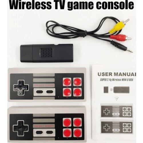 2021 New Classic Mini Retro Game Console Built-in 620 Games And 2 NES Classic Controllers AV Output Video Games For Kids Gift