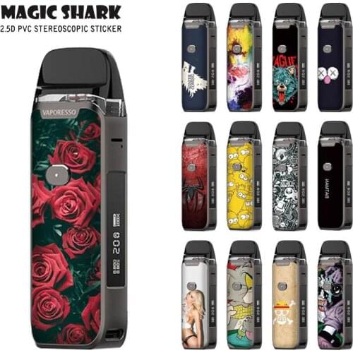 Joker Wolf Zombie Sexy Woman Skin Film Case Sticker Tape for VAPORESSO LUXE PM40