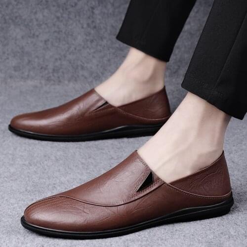 Sale Mens causal flat for leisure para leather sapato sapatos de informales Casual masculino shoe Sneaker casuales black man