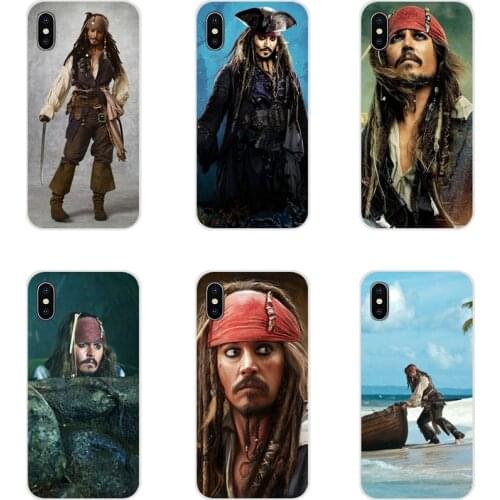 Silicone Skin Cover Pirates of the Caribbean Johnny Depp For Samsung A10 A30 A40 A50 A60 A70 Galaxy S2 Note 2 3 Grand Core Prime