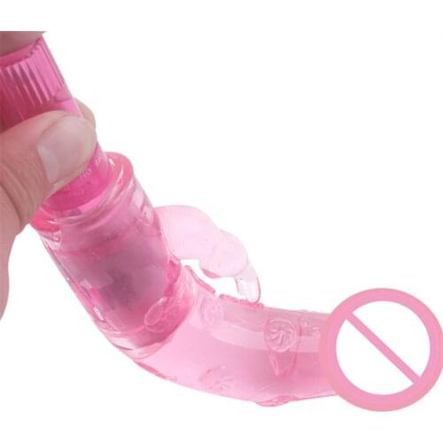 Triple vibrator Rabbit G-spot Vibrating Massage Sex Products finger Bullet Orgasm Squirt Brush Clitoral Sex Toys for women