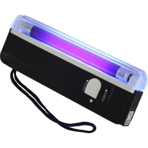 1PCS 4W Mini Portable UV Ultra Violet Black Light Lamp Torch BANK NOTES Check