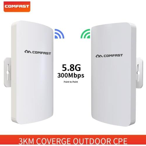 300Mbps 5.8G WIFI bridge outdoor CPE Mini Wifi Router For IP Camera Project wireless wifi point to point long range Amplifier