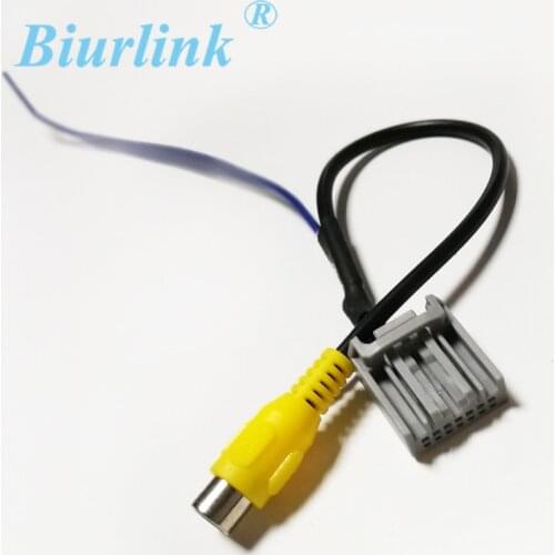 Car CD DVD Changer Parking Rear Video Plug Reverse Convert Cable Adapter For Honda 2013 Civic CRV