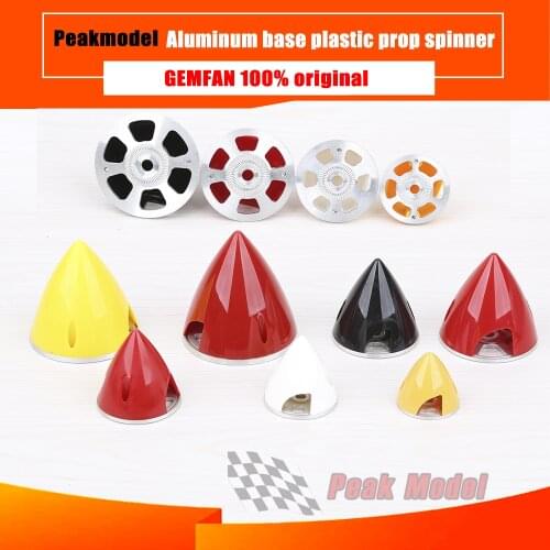 Gemfan Aluminum Base Plastic Propeller Hood / Spinner/ 38 45 51 57 63 70 75mm For Fixed Wing Electric/oil-driven Plane Fairing