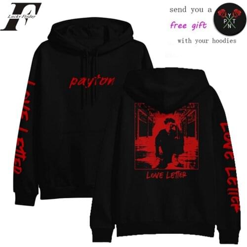 Payton Moormeier Hoodies Pytn Love Letter Out Now Sweatshirts Hip Hop Pullover Unisex Harajuku Tracksuit Print Men Women Casual