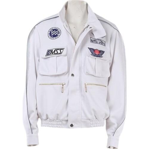 Anime Kamen Rider Black Cosplay Costume Minami Koh-Taroh Young Period Classic Men Caot Jacket Casual Clothes Custom Made